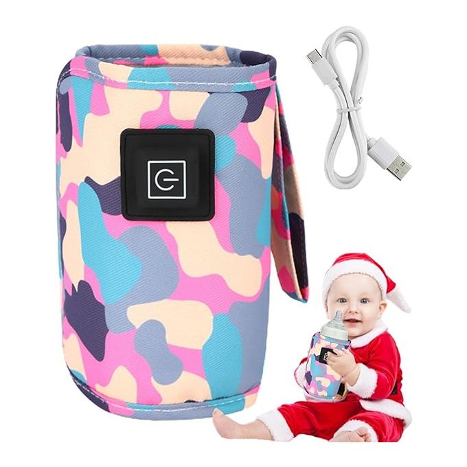 🍼 Portable USB Baby Bottle Warmer – Travel & Home Use