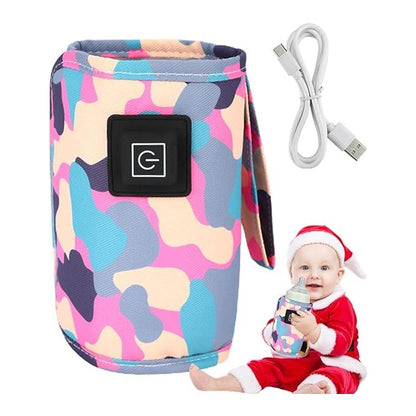 🍼 Portable USB Baby Bottle Warmer – Travel & Home Use