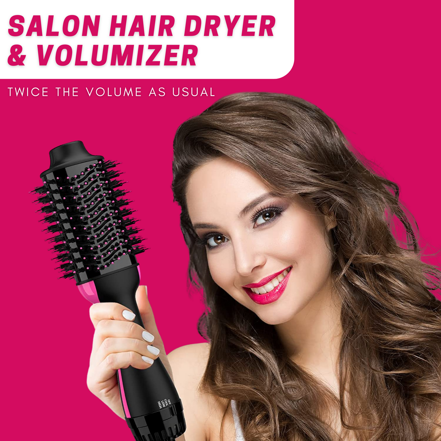 One Step Hair Dryer and Styler