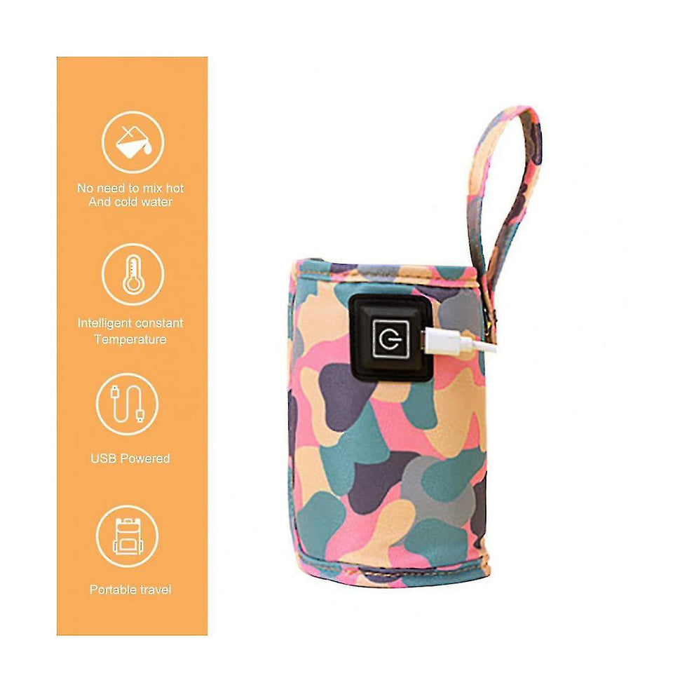 🍼 Portable USB Baby Bottle Warmer – Travel & Home Use