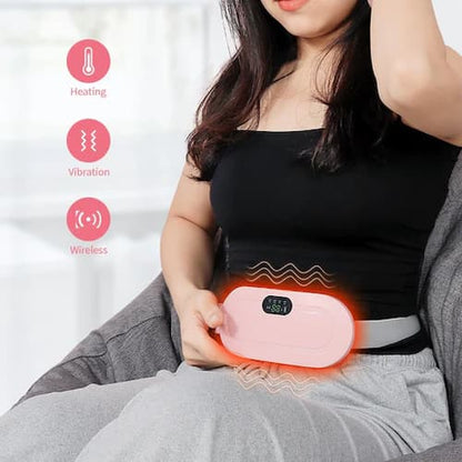 Period Pain Cramp Relief Belt – Instant Heat Therapy for Menstrual Pain