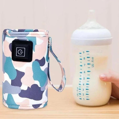🍼 Portable USB Baby Bottle Warmer – Travel & Home Use