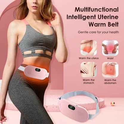 Period Pain Cramp Relief Belt – Instant Heat Therapy for Menstrual Pain