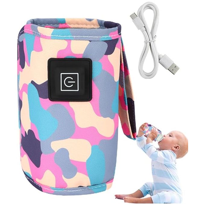 🍼 Portable USB Baby Bottle Warmer – Travel & Home Use