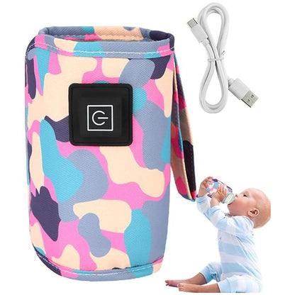 🍼 Portable USB Baby Bottle Warmer – Travel & Home Use