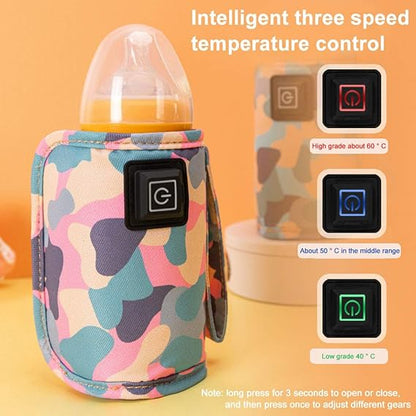 🍼 Portable USB Baby Bottle Warmer – Travel & Home Use
