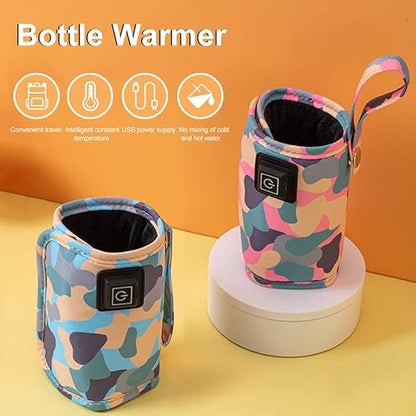 🍼 Portable USB Baby Bottle Warmer – Travel & Home Use