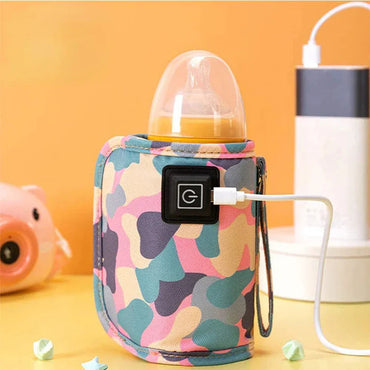 🍼 Portable USB Baby Bottle Warmer – Travel & Home Use