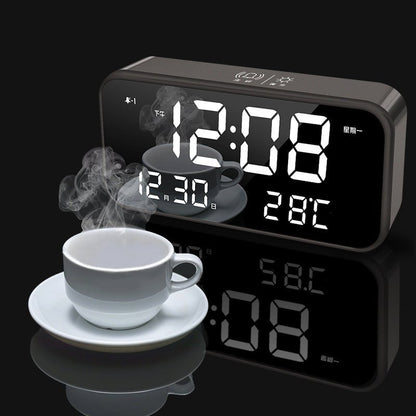 USB Charging Electronic Alarm Clock